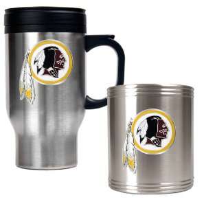  Washington Redskins NFL Travel Mug & Stainless Can Holder 