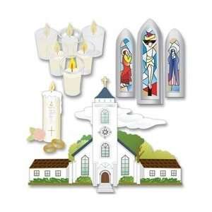   Themed Ornate Stickers, Catholic Wedding Arts, Crafts & Sewing