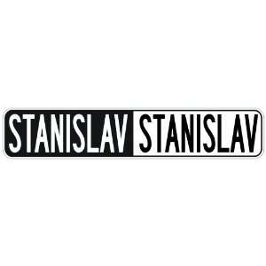   NEGATIVE STANISLAV  STREET SIGN