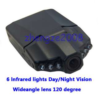 Car IR Night Vision Rotatable Vehicle Video DVR Recorder Accident 