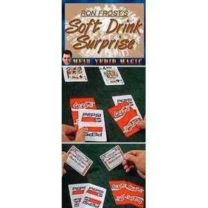  Soft Drink Surprise   Card / Close Up / Magic Tric Toys 