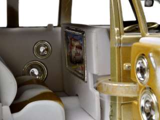   car model of volkswagen samba van gold die cast car by maisto brand
