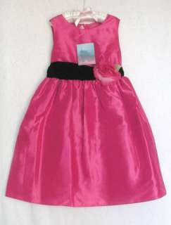 FREE SHIP   Girls NWT Dark Pink Easter Dress LA PRINCESS Sz 5 6X, U 