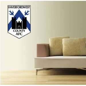   Haverfordwest County FC Welsh Football Wall Decal 24 