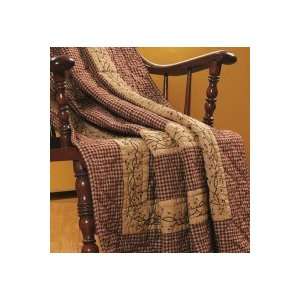  Checkerberry Quilted Throw