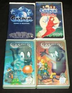   VHS Casper, Casper Meets Wendy, & Casper Spooktacular New Adventures