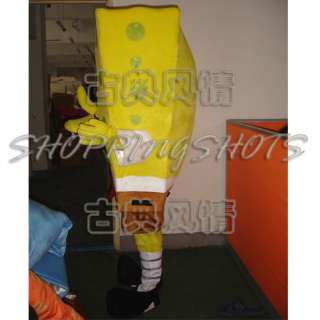 SpongeBob SquarePants Mascot Costume Fancy Dress R00374 adult one size 