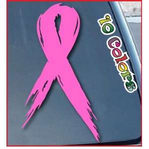  Breast Cancer Survivor Ribbon Pink Car Window Stickers 7 