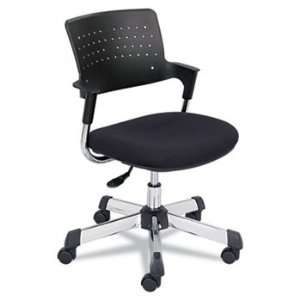  Spry Series Task Chair w/Casters, Plastic Back/Fabric Seat 