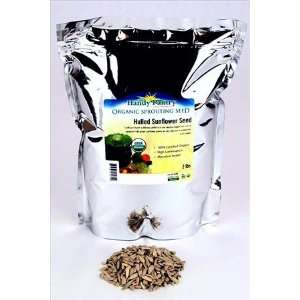  Organic Hulled Sunflower Seeds   2 Lbs   Sprouting Seed 