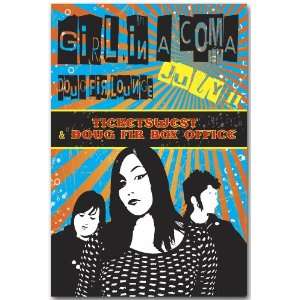  Girl in a Coma Poster   Concert Flyer