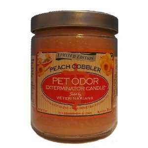  Pet Odor Exterminator Jar Candle   Peach Cobbler
