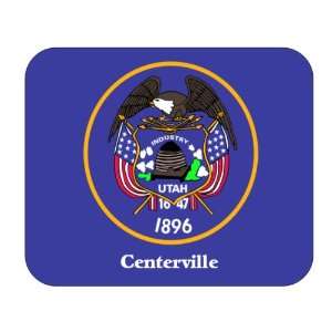  US State Flag   Centerville, Utah (UT) Mouse Pad 