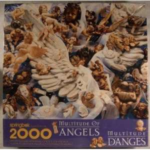  Springbok Multitude Of Angels 2000 Piece Jigsaw Puzzle 