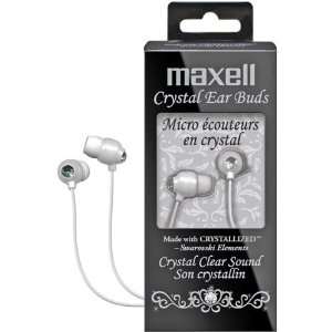  White Crystal Earbuds CA0659 Electronics