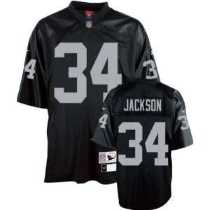   Black NFL Premier 1988 Throwback Jersey   5XL