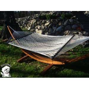  PHAT TOMMY Super Soft Polyster Wide Hammock   White Patio 