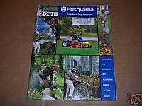 b407) Husqvarna 2001 Equipment and Product Catalogue  