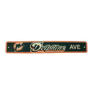   Dolphins Street Sign Garage Home Office   Dolphins Ave Automotive