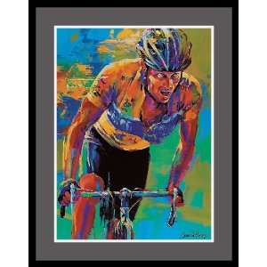  Lance Armstrong 7X Tour de France Champion Framed Art 