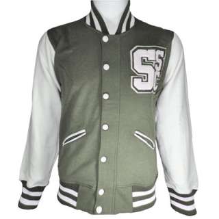 Soul Star Scouting SSC Lettermen Baseball Fleece Jacket Mens Size 