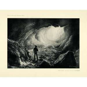   Artworks Speleology Geology   Original Halftone Print