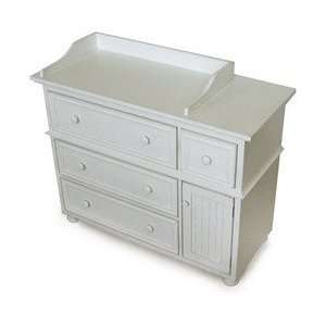  Beadboard Changing Table/Dresser with Pad Baby