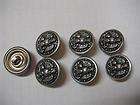 US Navy Silver buttons for NCO Dress Jacket