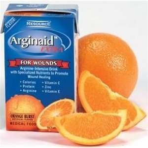  Nestle Arginaid Extra Oral Supplement Orange 8 oz Case 
