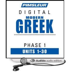  Greek (Modern) Phase 1, Units 1 30 Learn to Speak and 