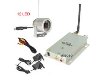 Wireless Waterproof Night CCTV Hidden Color SPY Camera  