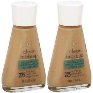 CoverGirl Clean Fragrance Free Liquid Make Up #225 Buff Beige (Qty, Of 