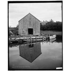   Old Fish House,Kennebunk Port i.e. Kennebunkport,Maine