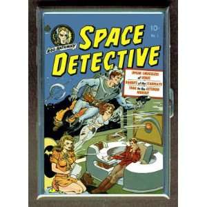  SPACE DETECTIVE SCI FI WALLY WOOD ID CIGARETTE CASE WALLET 