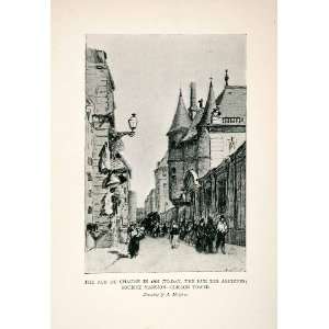  1907 Print Rue Du Chaume Des Archives Soubise Mansion 