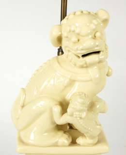 ceramic foo dog lamp pair foo dogs are powerful creatures of chinese 