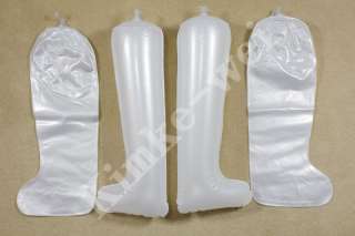 Pairs Air Inflatable Boot Insert Shaper Film Plastic  