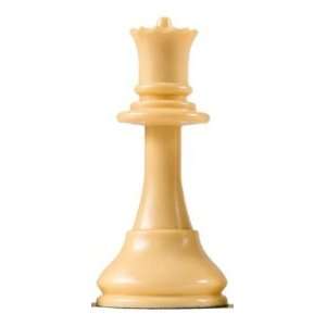    Quality Replacement Chess Piece   White Queen 3 1/4 Toys & Games