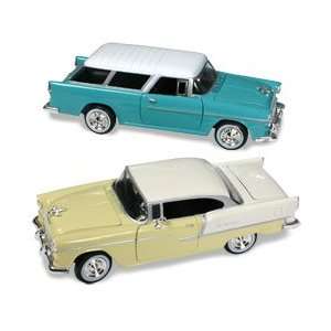  55 Chevy Belair and 55 Chevy Belair Nomad 124 Scale (2 