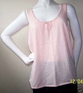 NWT SOMA SOFT PEACH TANK TOP SIZE LARGE  