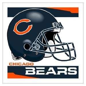  NFL Chicago Bears Stick Flags   Set of 2 Patio, Lawn 