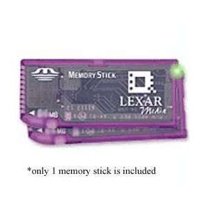  Lexar 128MB Memory Stick ( MS128 132 ) Electronics