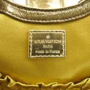 LOUIS VUITTON Cuir Gold Monogram Embossed THEDA PM Bag  