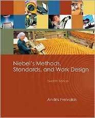 Niebels Methods, Standards, and Work Design, (0073376310), Andris 
