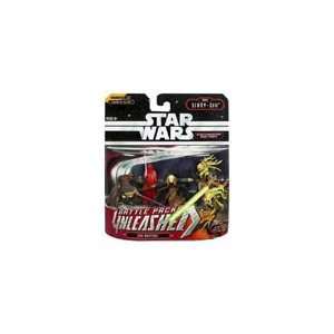  Star Wars Jedi Masters   Unleashed Battle Pack Toys 