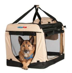Great Paw Lodge Soft Dog Crate  