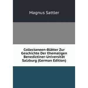    UniversitÃ¤t Salzburg (German Edition) Magnus Sattler Books