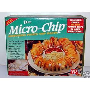  Micro chip Microwave No Fat Potato Chip Maker, As Seen on 