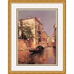   Venetian Summer by Rubens Santoro   Framed Artwork