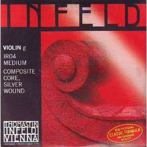Thomastik Infeld Violin Infeld Red G Silver Wound Composite Core, IR04